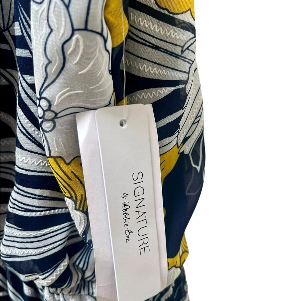 Signature by Robbie Bee Maxi Halter Dress NWT - Picture 4 of 6